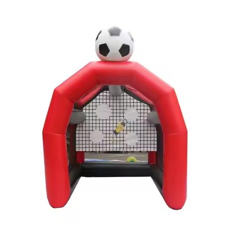 Customized Design Inflatable Football Games Inflatable Soccer Ball Goal Post Inflatable Football Gat