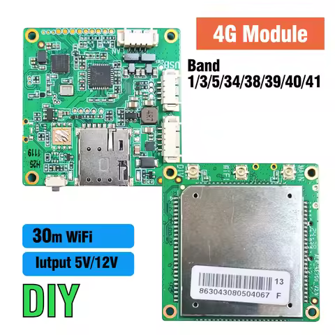 4G CPE Module CAT4 European Version 150Mbps High Speed 2.4G Wi-Fi Wireless Networking DIY Electronic