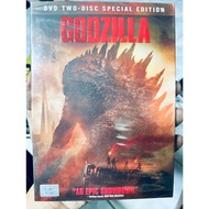 DVD 2 Disc Cover: Godzilla​ (2014) Godzilla 2014 Cover " Aaron Taylor-Johnson Ken Watanabe Elizabeth