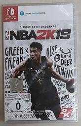 NS Switch卡帶 NBA 2K19 籃球 NBA2K19 中文英文 現貨