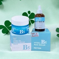 Combo Serum B5 Prettyskin Căng Bóng và Kem dưỡng B5 PrettySkin Dưỡng Ẩm Trắng Da Phục Hồi