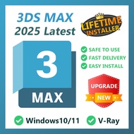 3DS MAX Vray Windows 10 11 Latest Version 2025 Lifetime Use