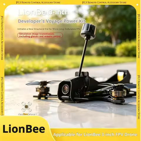 NewBeeDrone LionBee 3 Inch Long Range Fpv Drone Power Kit Analog Vtx Micro Long Endurance Fpv Drone 