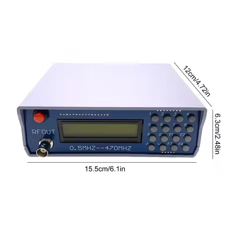 0.5M‑470MHz RF Signal Generator W/ CTCSS Function Frequency Signal Source Signal Generator for FM Wa