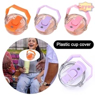 CEYOU Cup Lid, Replacement Multicolor Bottle Lid, Portable Splash Spill Proof Transparent Water Bott