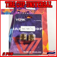 Heng Original™ Tire Cap Universal Set. Tags: Gold Bolts | Yayamin Bolts | Yayamanin | Heng Bolts | Honda