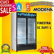Den - Sc 2691 L Modena 2 Pintu Showcase Cooler Box