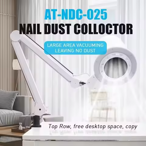 2026 Nail dust collector for beauty salon, shadowless lamp, Oem, 4blanc professional customer, two-i