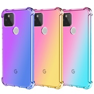 Shockproof Silicone Case For Google Pixel 6 Pro 5 4 XL 4A 5A 6A 5G No Yellowing Soft TPU Cover Phone Case