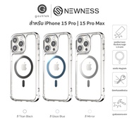 NEWNESS Snatch MagSafe เคสใสกันกระแทกสำหรับ iPhone 15 Pro / iPhone 15 Pro Max