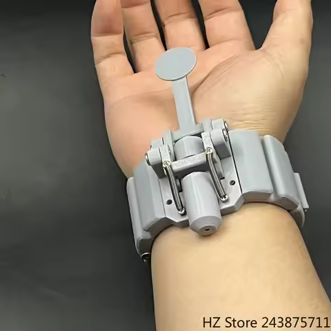 Assembled 3D Printed Spring-loaded Web Shooter with 10 Darts Wrist Launcher, Spider Launcher