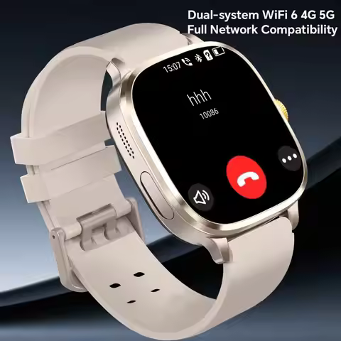 5G Full Netcom S99 Smartwatch Android 13.0 Smart Watch With 190° Rotating Camera NFC Compass IP67 Wa