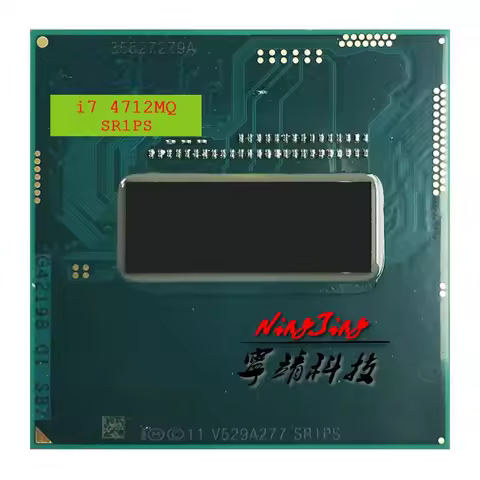 Intel Core i7-4712MQ i7 4712MQ SR1PS 2.3 GHz Used Quad-Core Eight-Thread CPU 6M 37W Socket G3 / rPGA