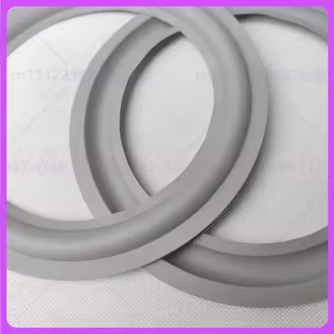 FOR B&W 603 Harman 6.5 Inch Woofer Gray Rubber Surround Speaker Edge Suspension Ring Repair Replacem