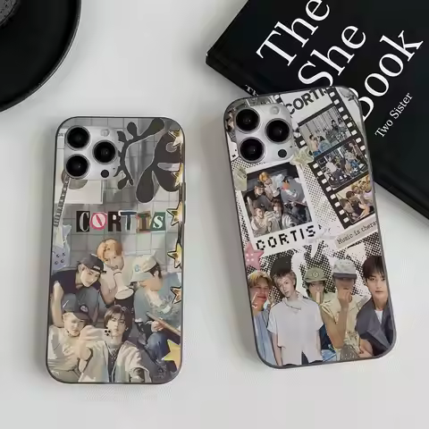 Kpop Music C-CORTIS Corrugated Stripe Phone Case For IPhone 17 16 15 14 13 12 11 Pro Max Plus Pro Sh