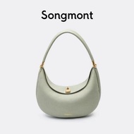 Songmont Moon Curved Handbag Women Genuine Leather Armpit Order Shoulder Bag Messenger Bag Women
