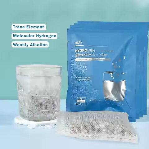 pH 9.5 Alkaline hydrogen water filtration antioxidant ceramic balls, alkaline filter bags, energy al