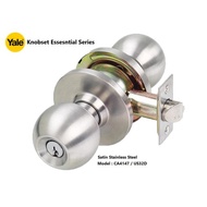 [100% ORIGINAL] YALE HEAVY DUTY CYLINDRICAL KNOB DOOR LOCK (CA4147)
