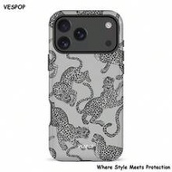 Y2K Dual-Layer Shockproof Phone Case, Glossy Design, Vibrant Colors, Compatible With IPhone 17/16/15