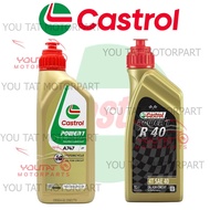 CASTROL POWER1 2T A747 2 STROKE ENGINE OIL POWER1 R40 4T 4 STROKE SAE 40 ENGINE OIL FOR CIRCUIT 1LIT