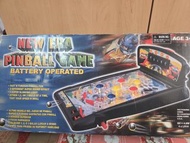 New Era Pinball Game  迷你彈珠機 (可加4顆 LR14電池玩更刺激）