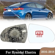 For Hyundai Elantra 2016-2018 Car Accessories Rearview Mirror Lenses Exterior Side Reflective Glass 