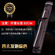 4-Hole Foamed Billiard Cue Stick Case Ball Pool Cue Stick Bag Billiard Cue Stick Box Billiards Cue S