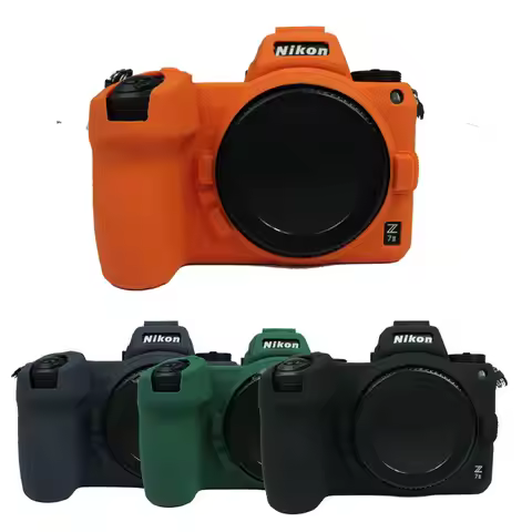New Silicone Armor Skin Case Protective Body Cover Skin For Nikon Z6II Z6 II Z7II Z7 II Mirrorless C
