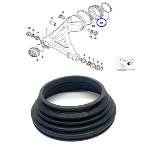 For BMW K1200LT/RS/GT R1150GS/RT R1100 R850/RT/R Bevel Gear Drive Rubber Dust Jacket