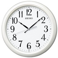 Seiko Clock Wall Clock Radio Controlled Analog White Pearl KX234W
