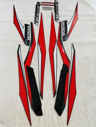Bộ tem decal dán xe máy Honda Vario 150 đỏ đen zin thái siêu đẹp