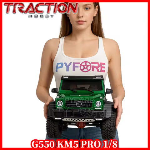 TRACTION HOBBY 1/8 G550 KM5 PRO 4WD RC Crawler Simulation Electric Remote Control Car Model Children