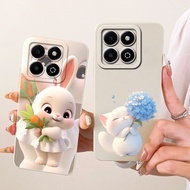 For Honor X6b Case JDY-LX1 JDY-LX2 New Cute Rabbit Cat Shockproof Cover Soft Silicone Casing For Hon