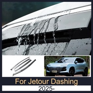 Door Visor For Jetour Dashing 2025- Rain Visor Rain Guards Window Visors Deflector Acrylic Window Vi
