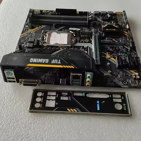 Used TUF B360M-PLUS GAMING S Motherboard LGA1150 M.2 HDMI Port Support 8/9 Gen CPU With Original I/O