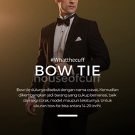 Paling Hemat Dasi Kupu Batik Bow Tie Instant Pria Rose Gold Wedding