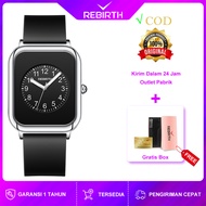 REBIRTH Jam Tangan Wanita Tahan Air Santai Retro Terbaru 2022 Cewe Jam