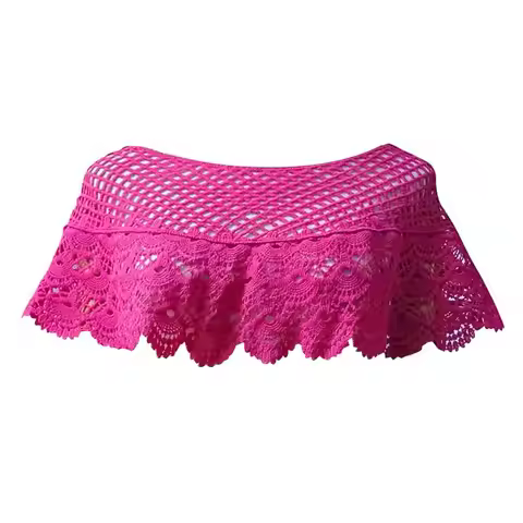 Lace Hollow Sunscreen Shawl Sun Protection Shawl Bikini Cover Bandana Foulard Outwear Shoulder Tempe