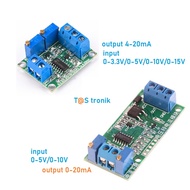 Voltage to current converter 0-20mA current voltage converter module