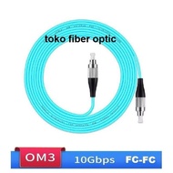 FC FC OM3 Multimode 5 meters simplex patchcord fiber optic OM3 FC-FC