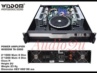 POWER AMPLIFIER WISDOM TA 3000 WISDOM TA3000 ORIGINAL