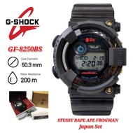 Casio G-Shock GF-8250BS STUSSY BAPE APE FROGMAN x Stussy x Bape collabs