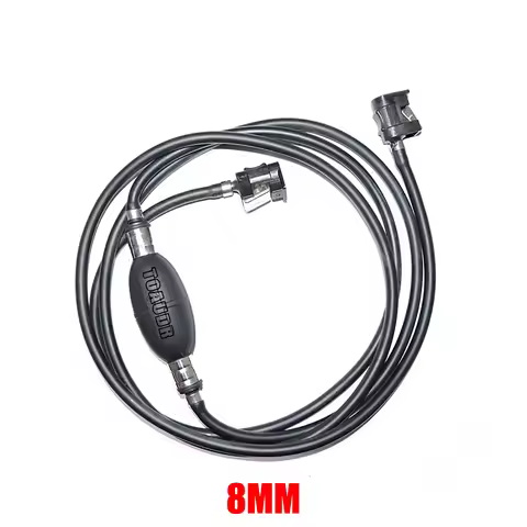 8MM Fuel Line Hose Petrol Tank Connectors Kit Tool for Yamaha Boat Engine 6Y1-24306-55, 61J-24306-04