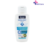 Nizoral Derma Daily Anti-dandruff Shampoo for Oily & Sensitive Scalp แชมพู ไนโซรัล 200 Ml. [AB]