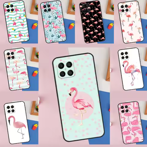 Flamingo Case For Honor 50 70 90 Lite X9b X9a X8b X8a X8 X9 X9c Honor 200 Pro Magic 7 5 6 Lite Cover