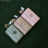 กระเป๋าสตางค์ผู้หญิง Kipling Kipling กระเป๋าคลัทช์กระเป๋าสตางค์พับสามทบที่ใส่บัตรกระเป๋าเงิน AC3710/