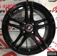 【CS-2245】全新鋁圈 INFORGED 15吋 4孔100 YARIS.VIOS.SOLIO.FIT.K8 亮黑色