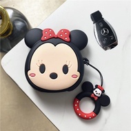 Minnie TPU Key Cover for Mercedes Benz Key Case C180 C200 Cc/A Class A200bag GLC GLA Key Case Car Ke