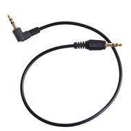 ж-Short 30CM 3.5MM Male To Male 90 Degree Right Angled Aux Audio Cable Line