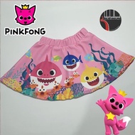 Kaos Anak Baby Shark and Pink Fong Costume - Rok Baby Shark, Kids